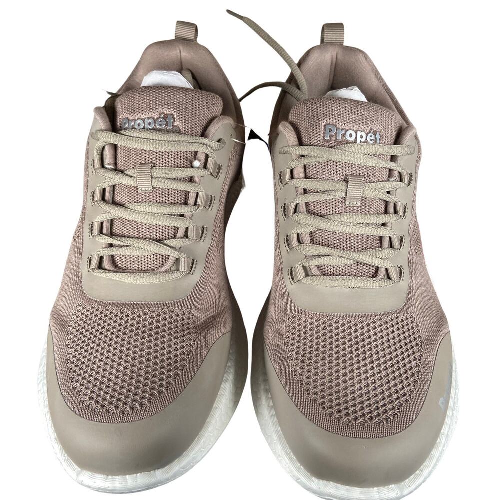 Propet B10 Usher Taupe Brown Ortholite Athletic Shoes Women Size 14 NIB - Picture 5 of 8